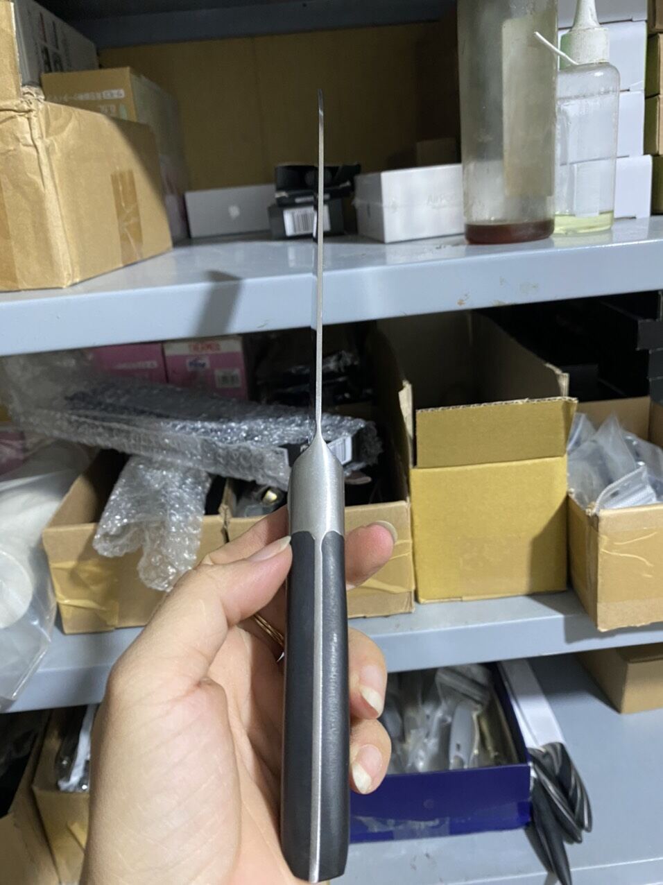Dao răng cưa, dao cắt thịt cá đông lạnh, dao cắt bánh