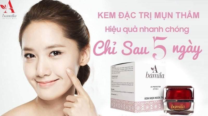 kem mụn ngừa thâm 15g bamila