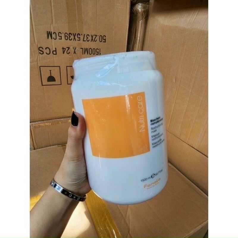 Mặt Nạ Ủ Tóc Fanola Phục Hồi Tóc Hư Tổn 1500ml