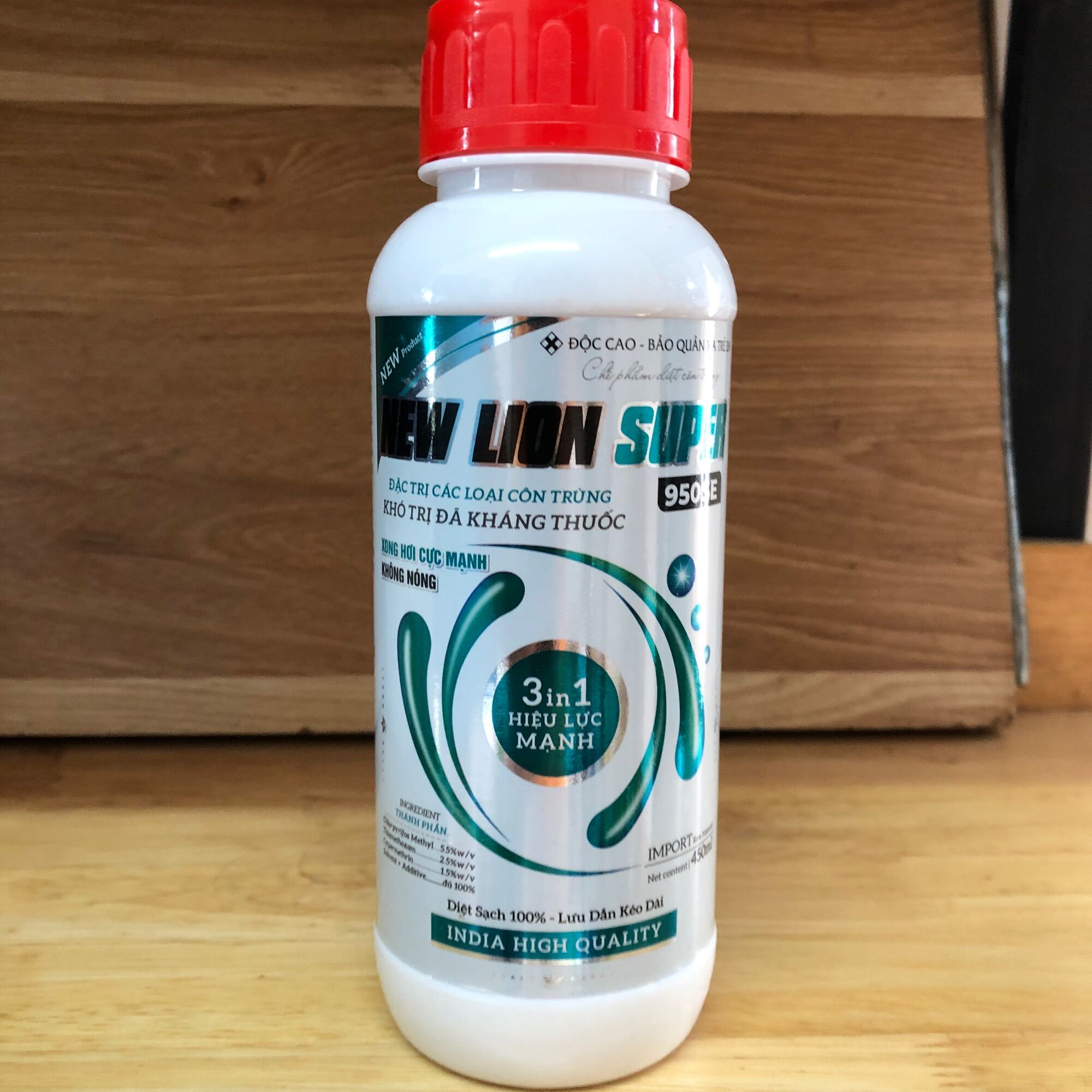 Thuốc trừ sâu rầy rệp bọ trĩ Lion Super 450ml pha 400 lít nước, diệt sâu ăn lá, sâu đục thân, sâu róm, sâu lông, sâu tơ, bọ trĩ, rầy xanh, rầy trắng, rầy nâu, rệp sáp, nhện đỏ trên cây trồng