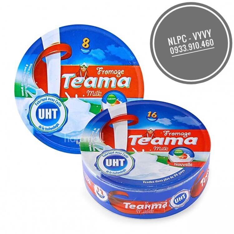 Phô Mai Teama hộp 8 miếng - 16 miếng