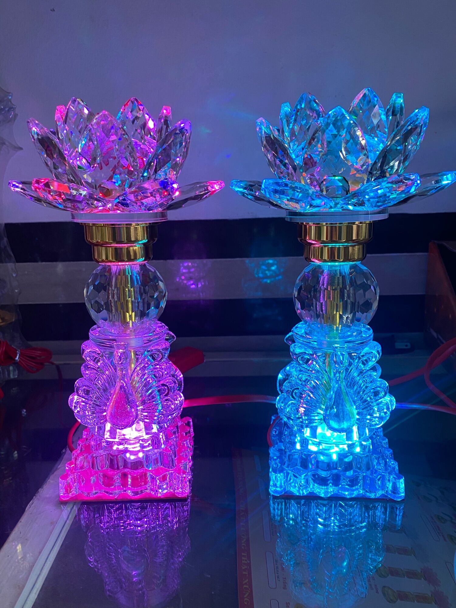 MỘT ĐÔI ĐÈN PHA LÊ KIỂU DÁNG THIÊN NGA- PL22