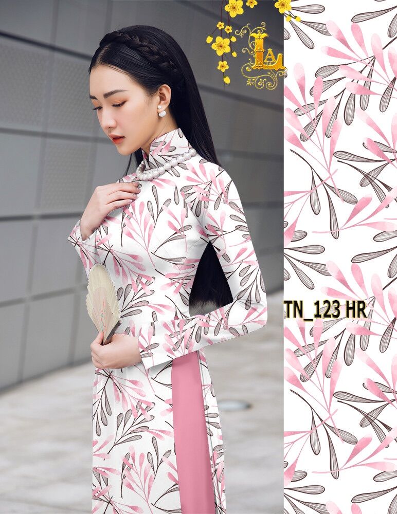 Vải áo dài lụa 3D Mẫu thiết kế mới