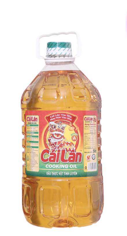 Dầu ăn thực vật tinh luyện Cái Lân 5 lít