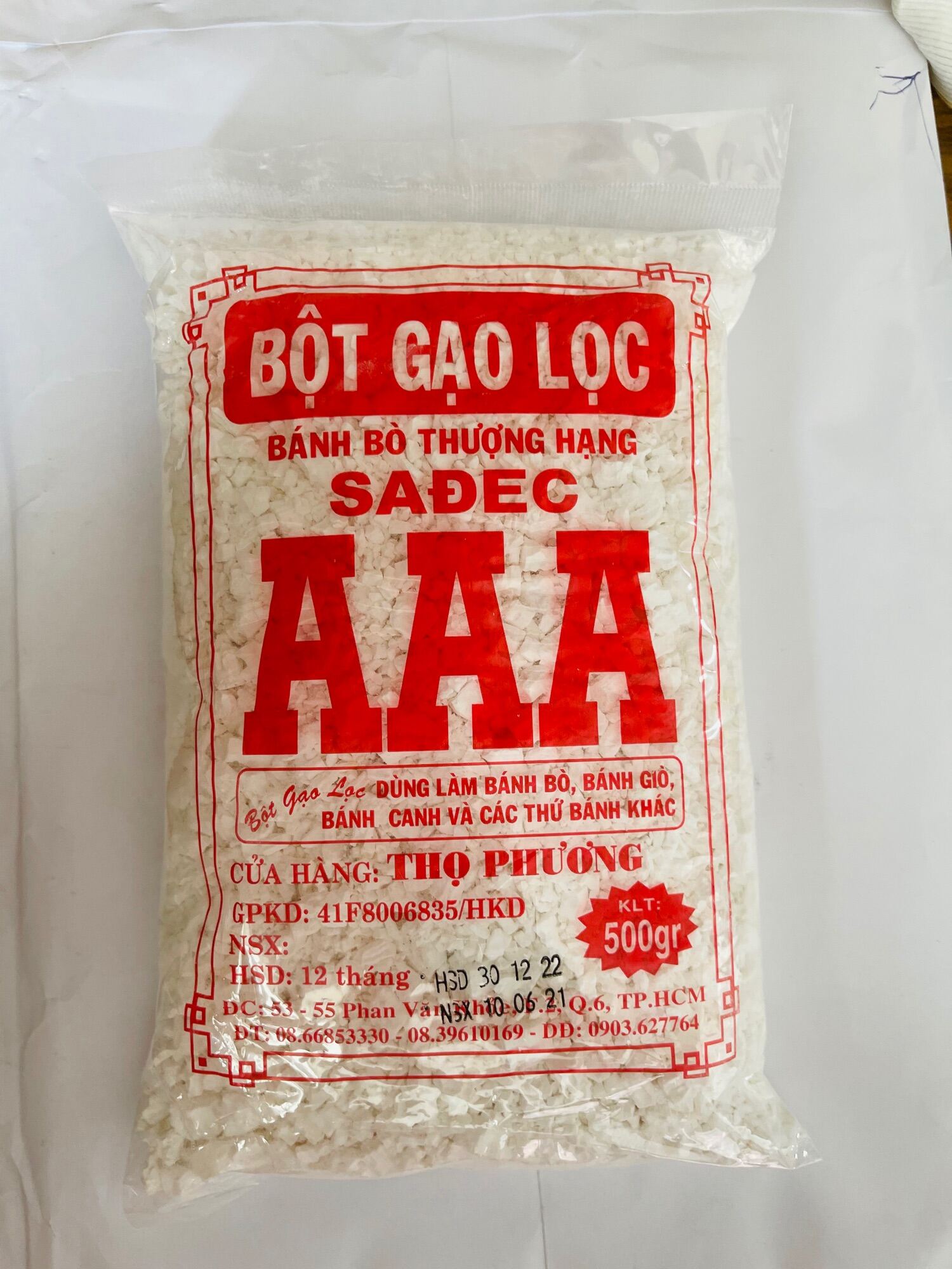 Bột Gạo Lọc Sadec AAA 500GR