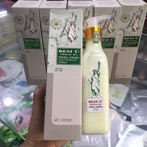 Kem ủ trắng da toàn thân sắc hương