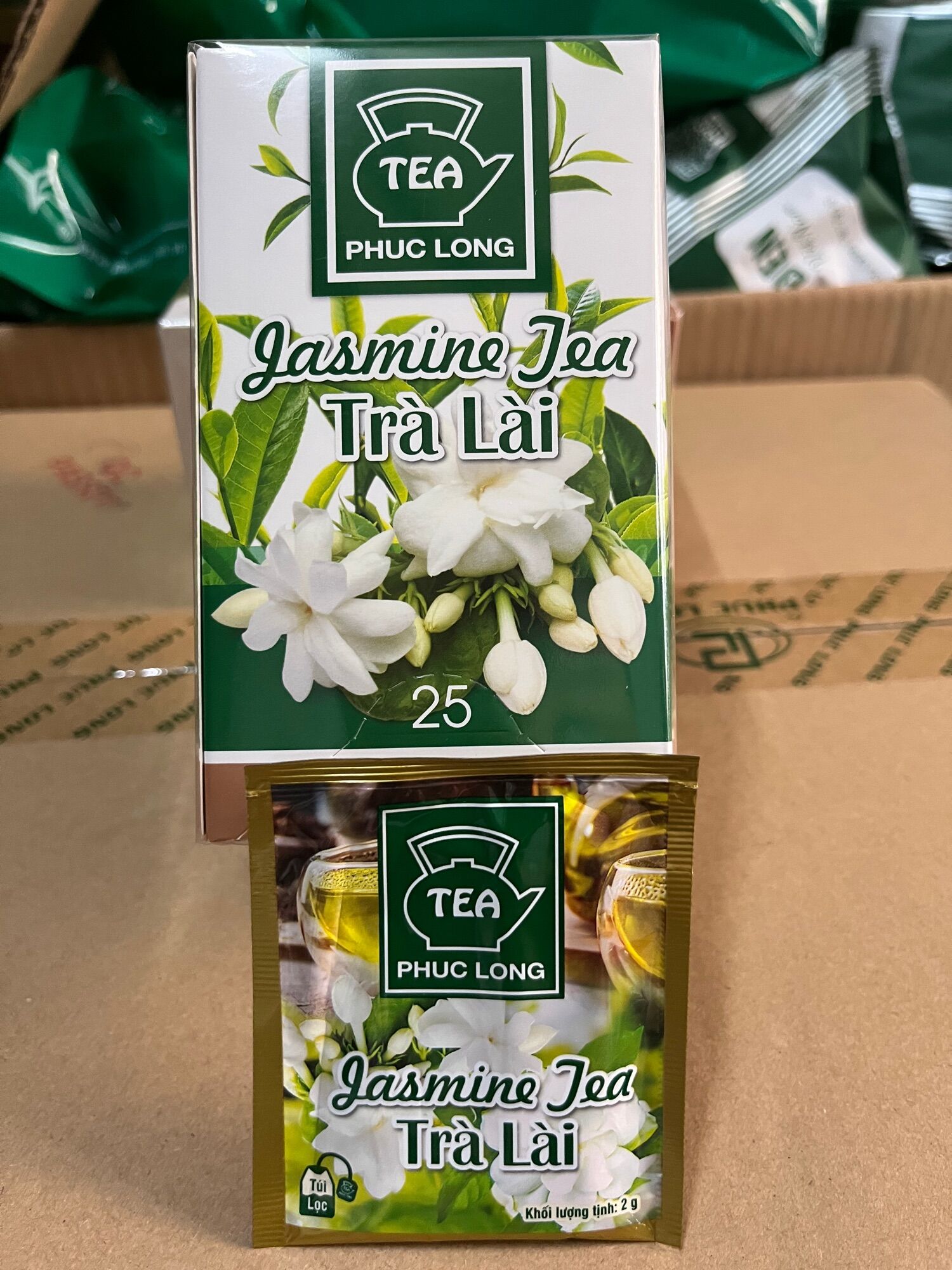 Trà Lài Túi Lọc Phúc Long 25 tép 2g
