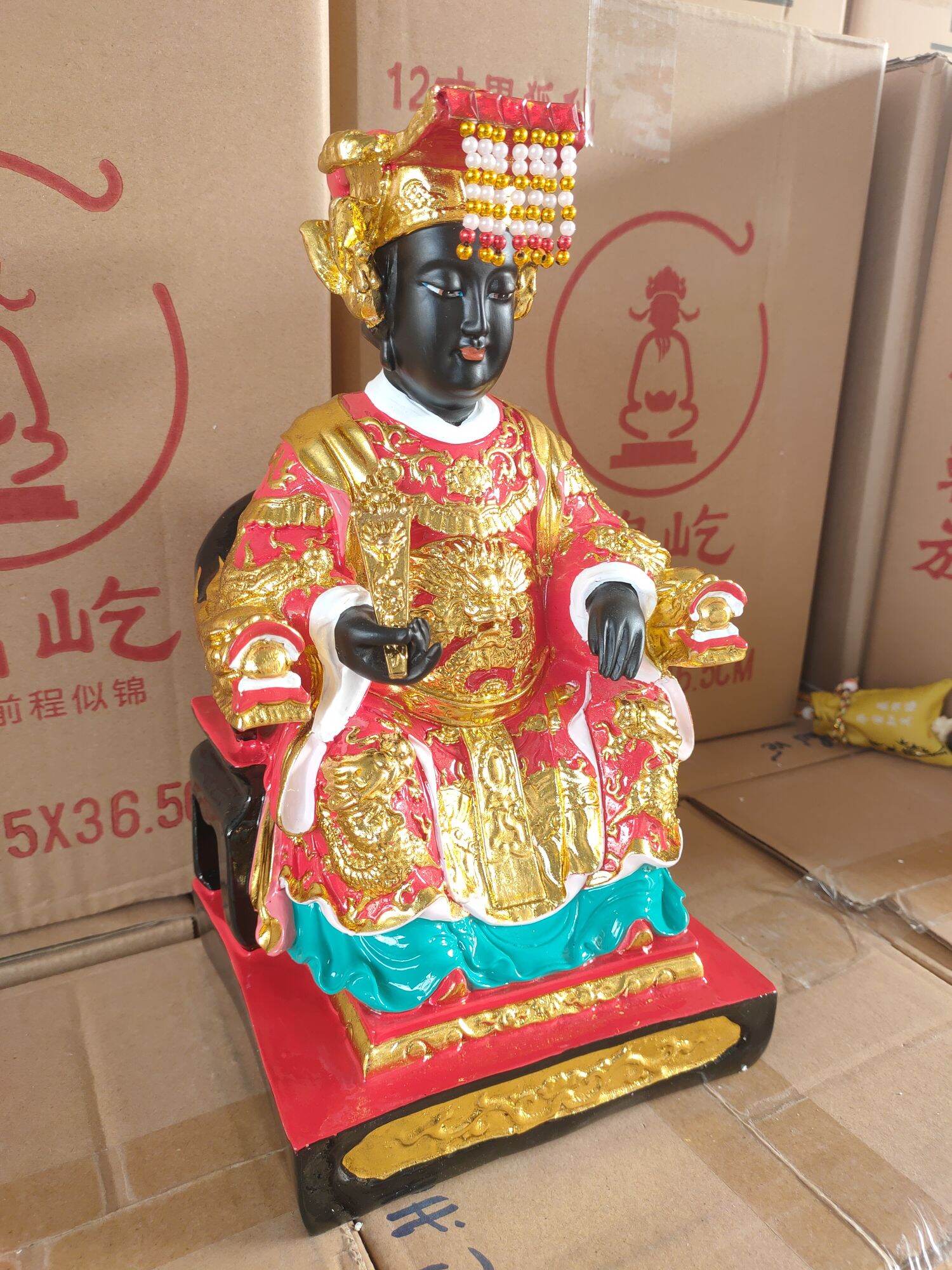 Tượng Linh Sơn Thánh Mẫu. Bà Đen 30cm