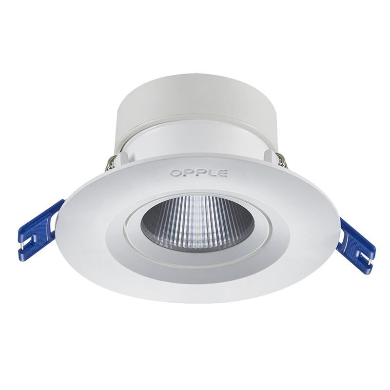 Đèn Led Spotlight US 6W Opple. Đèn Led Âm Trần Chỉnh Hướng 6W Opple. Khoét Lổ Phi 70mm