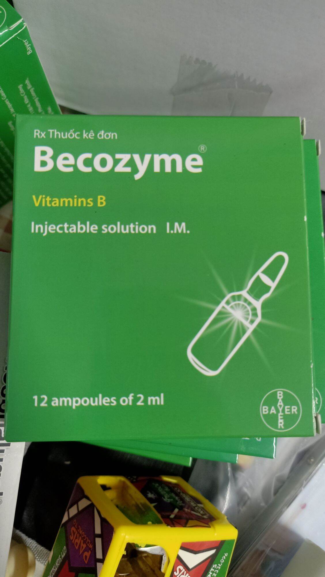 Becozym giúp gà đá nhanh hồi phục 5 ống