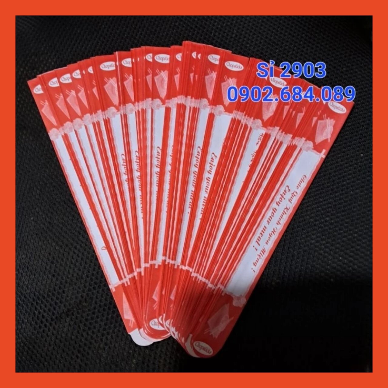 1000 giấy xỏ đũa- giấy bao đũa màu đỏ