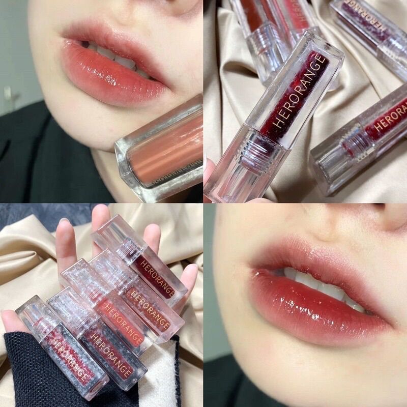 Son tint Son Bóng Siêu Lì Siêu Đẹp Son Heorange