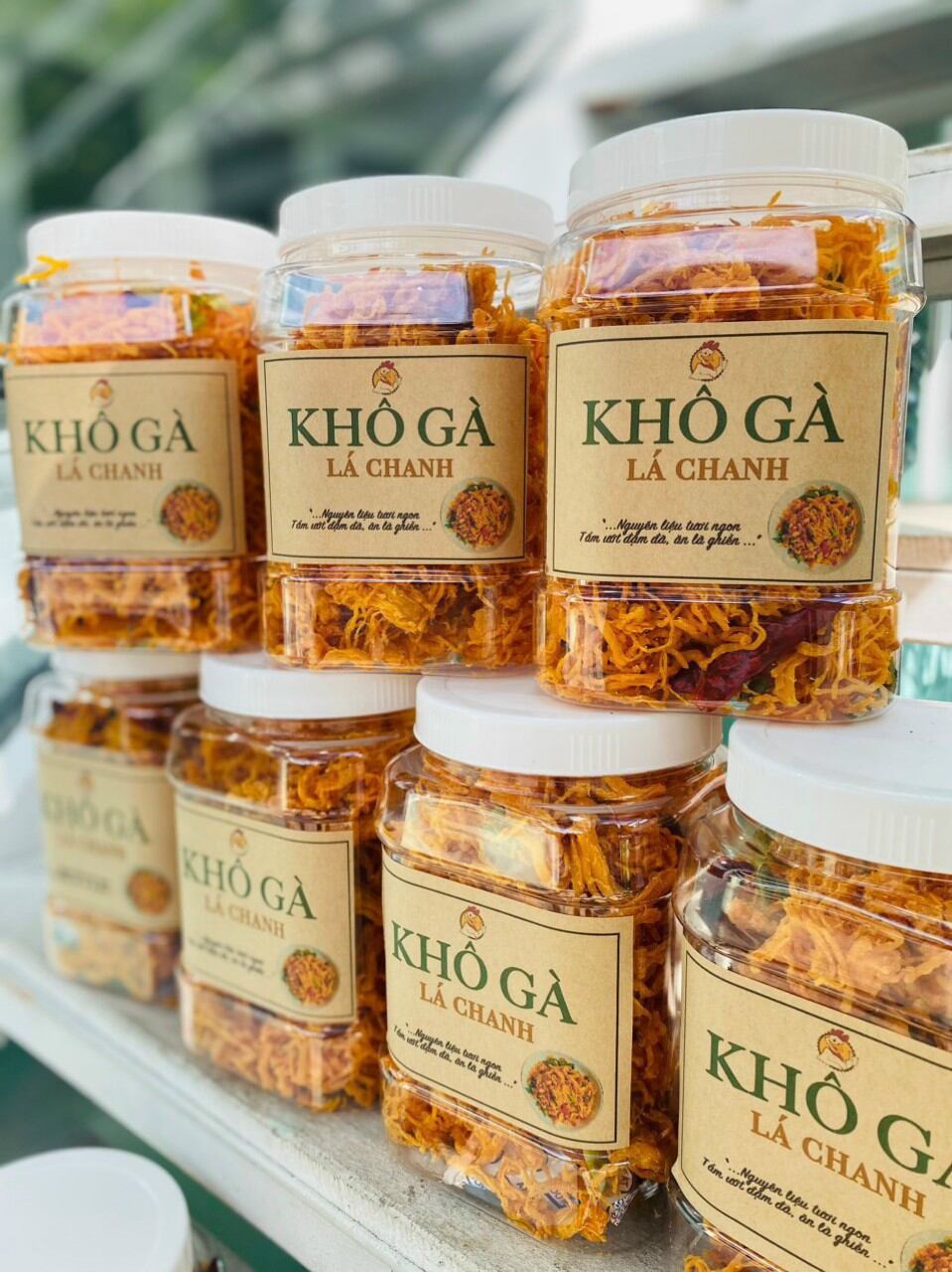 500GR Khô Gà Xé Cay Loại 1 Bao ăn