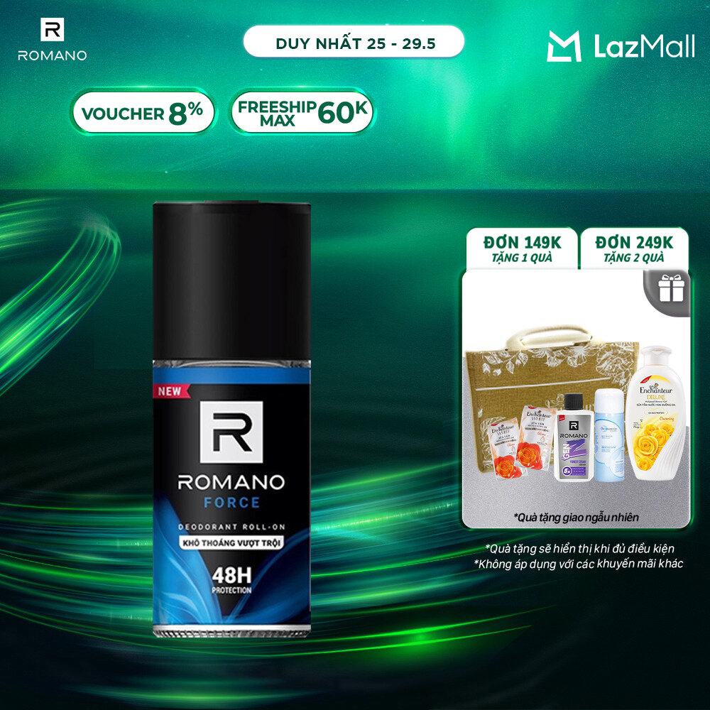 Romano Force Deodorant Roll-On 50ml