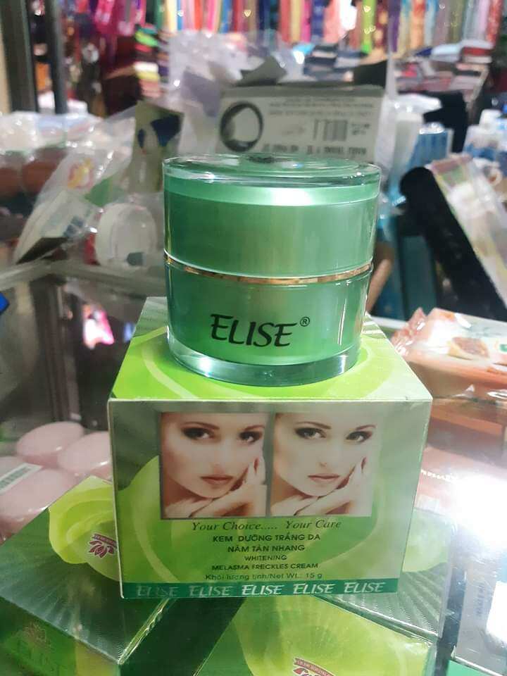 Kem Elise dưỡng trắng da nám tàn nhang 15g