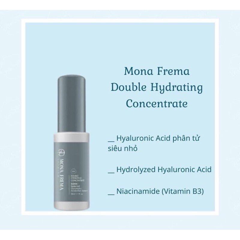 [Hàng Chính Hãng] Serum cấp nước Eha Double Hydrating Concentrale Mona Frema