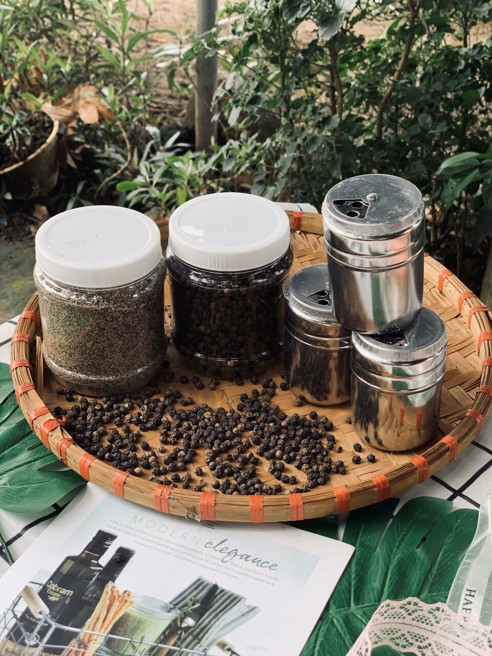 TIÊU ĐEN SẠCH LỰA TAY. tiêu hạt, tiêu xay gói 500G