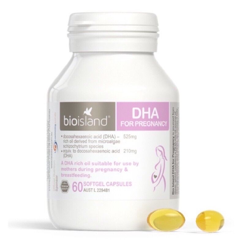 Dha cho bà bầu úc lọ 60 viên