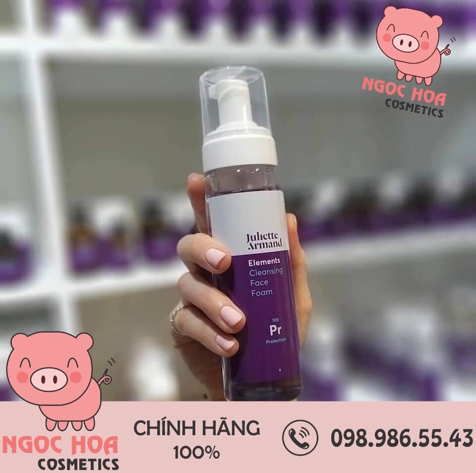 Bọt Rửa Mặt Juliette Armand Cleansing Face Foam Dành Cho Mọi Loại Da 230ml