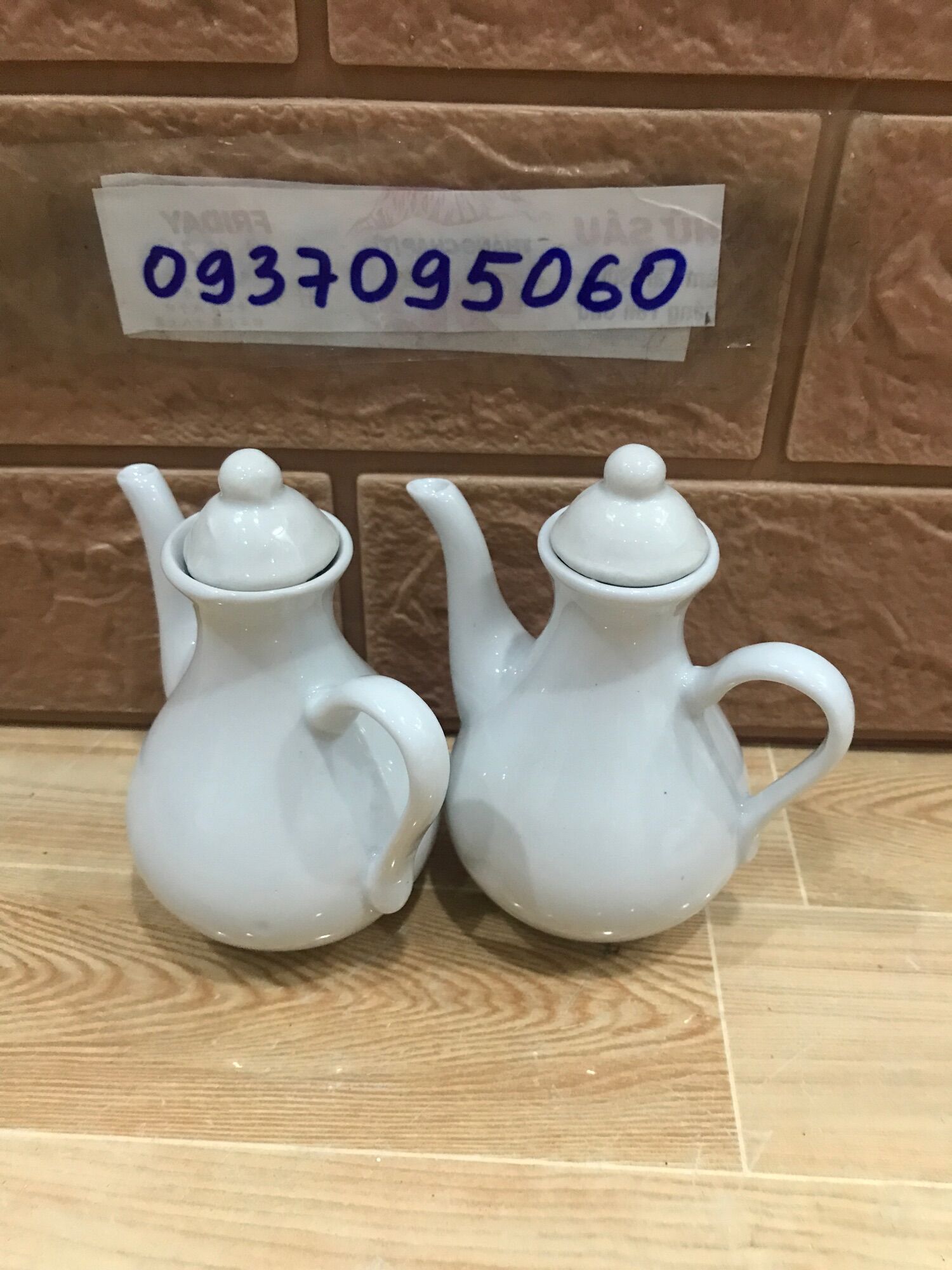 Bình sứ nước chấm
