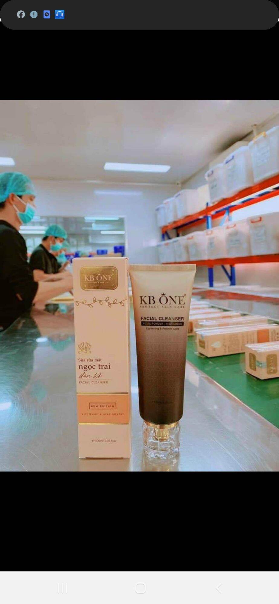 Sữa Rửa Mặt Sáng Da Ngừa Mụn KBONE 100ml