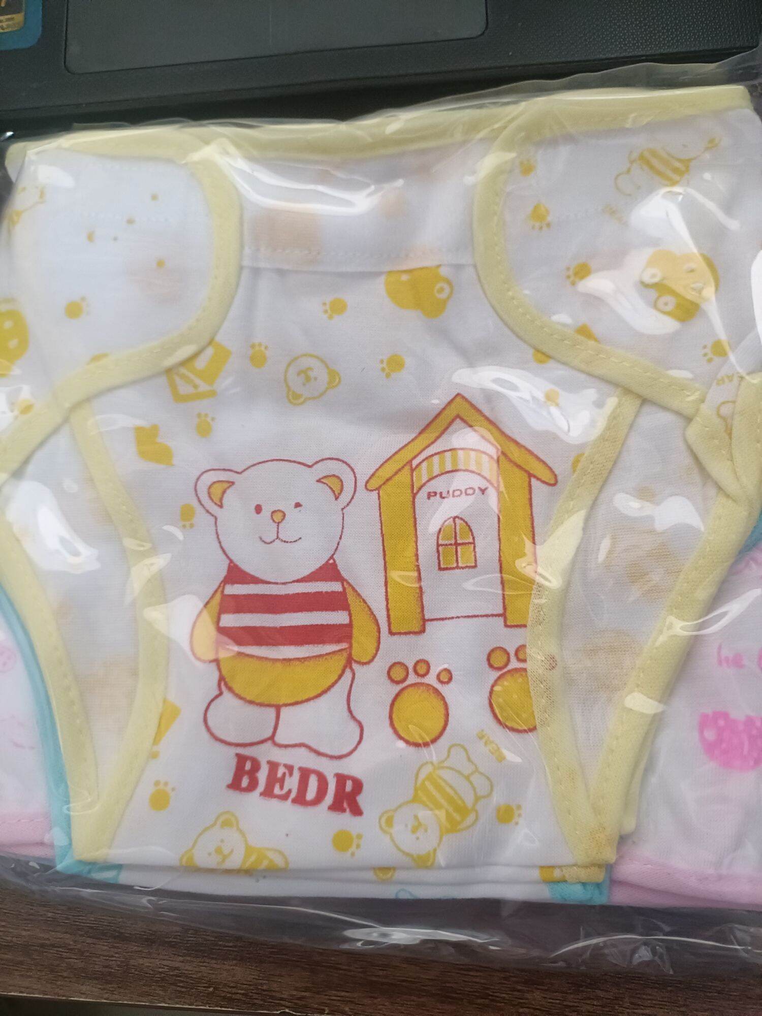 SET 10 TẢ VẢI IN HÌNH DỄ THƯƠNG CHO BÉ (3 đến 8kg)