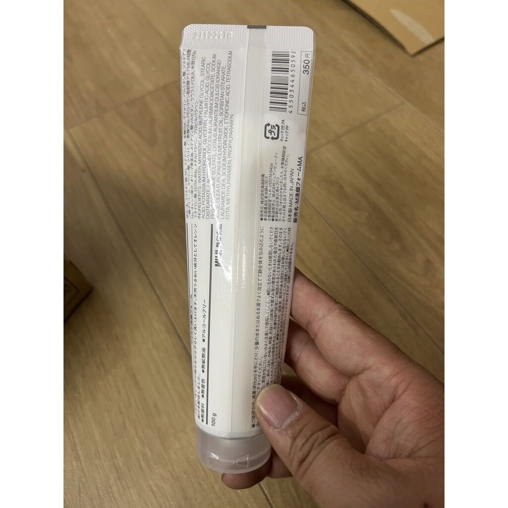 Sữa Rửa Mặt Muji Face Soap (Dòng Dịu Nhẹ) mẫu mới