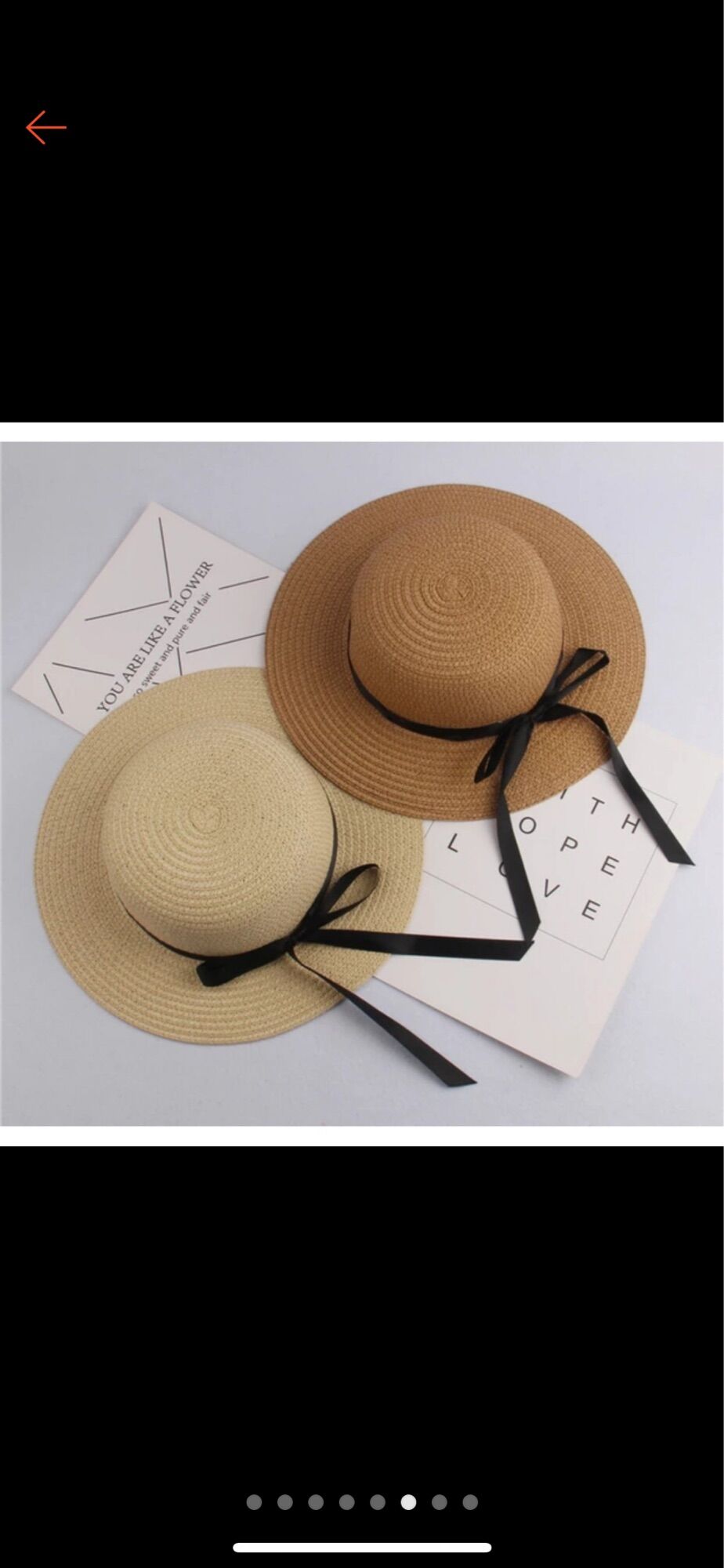 Mũ cói rộng vành đi biển thắt nơ siêu xinh