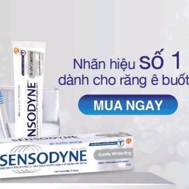 Kem đánh răng Sensodyne chống ê buốt làm trắng răng 100g