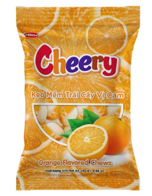 Kẹo mềm trái cây Cheery 140gr Bibica