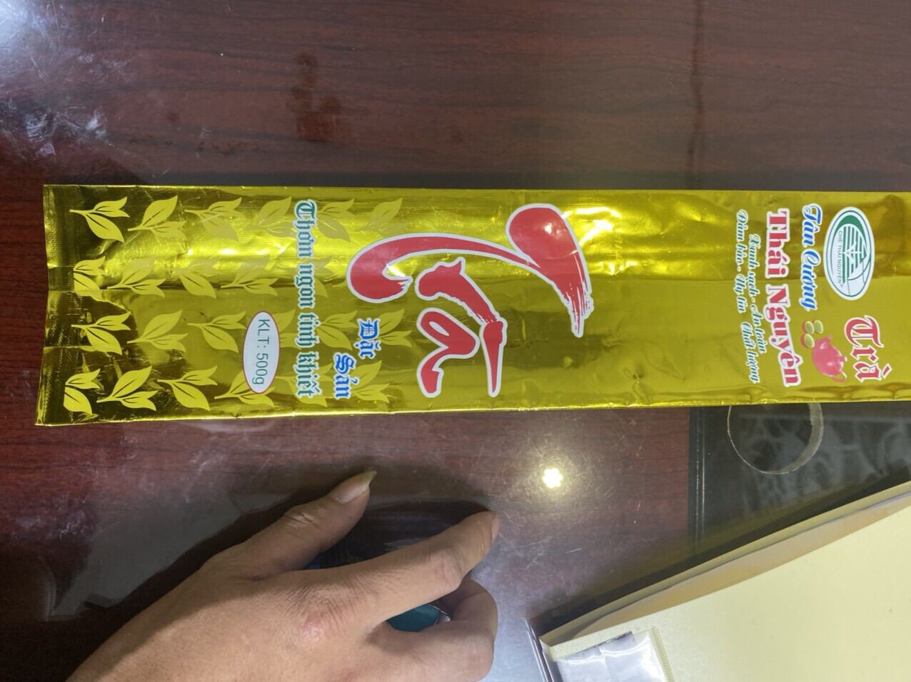 1 kg Túi chè in hút chân không