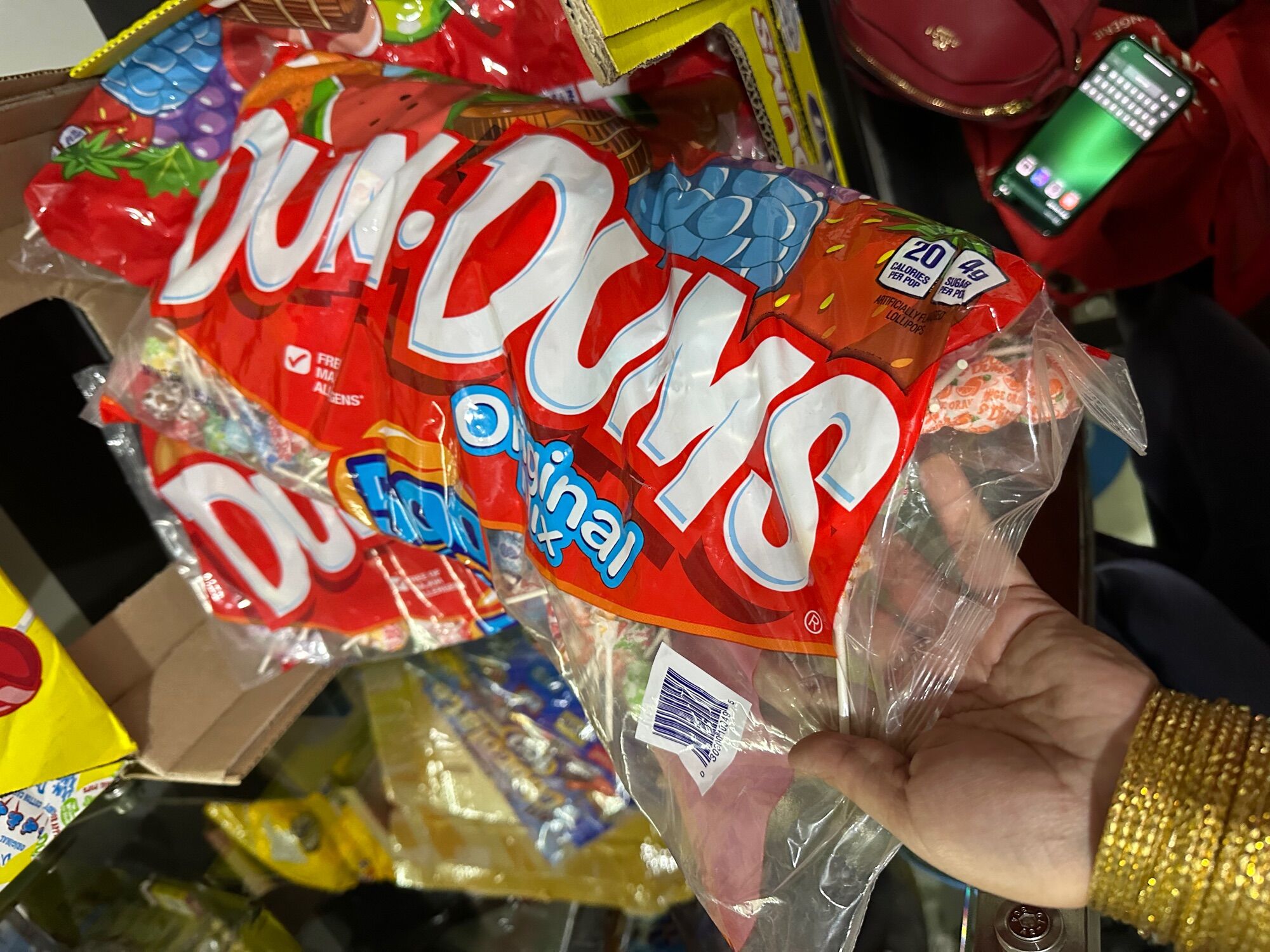 [HCM]Bao Kẹo mút mỹ dum dums 500 cây