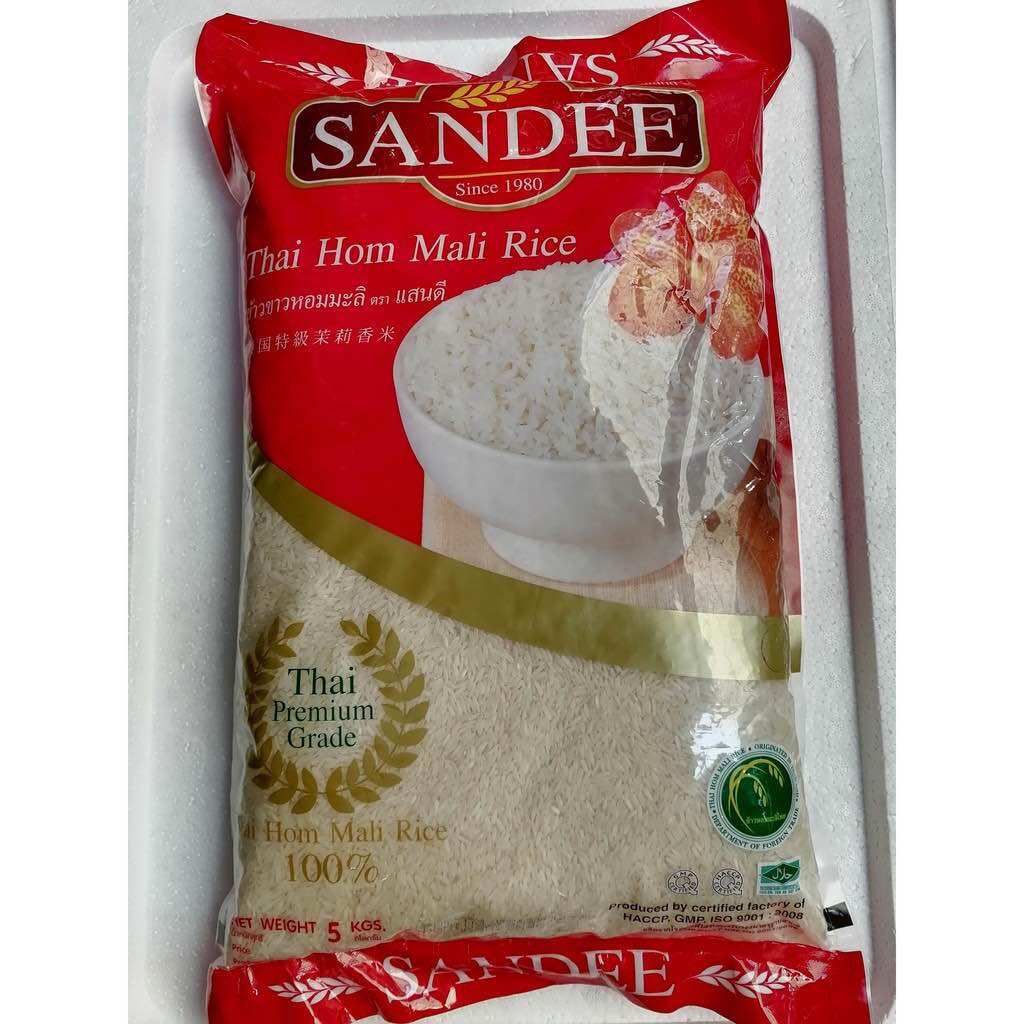 Gạo thơm thái sandee hom mali rice