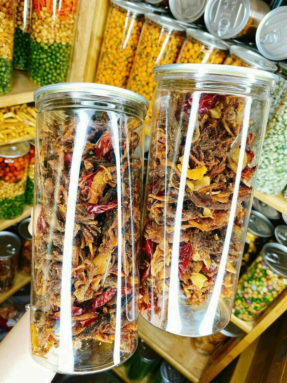 Khô heo cháy tỏi hủ 300g
