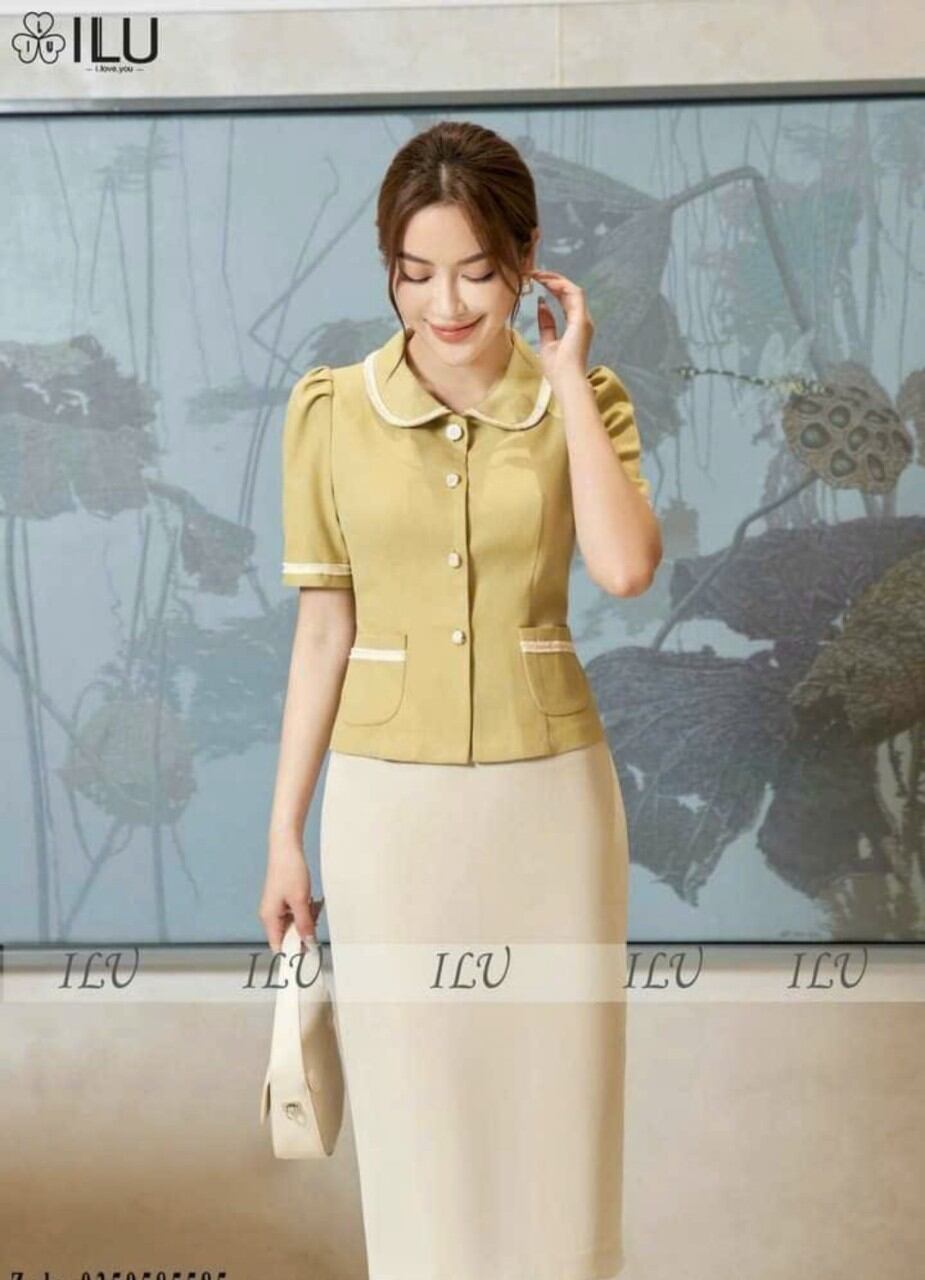 Áo Kiểu Nữ Công Sở Vải Mịn Dày HOT