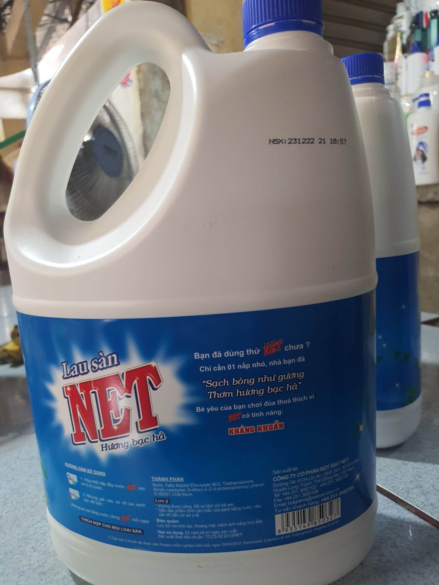 nước lau sàn Net 3.8kg