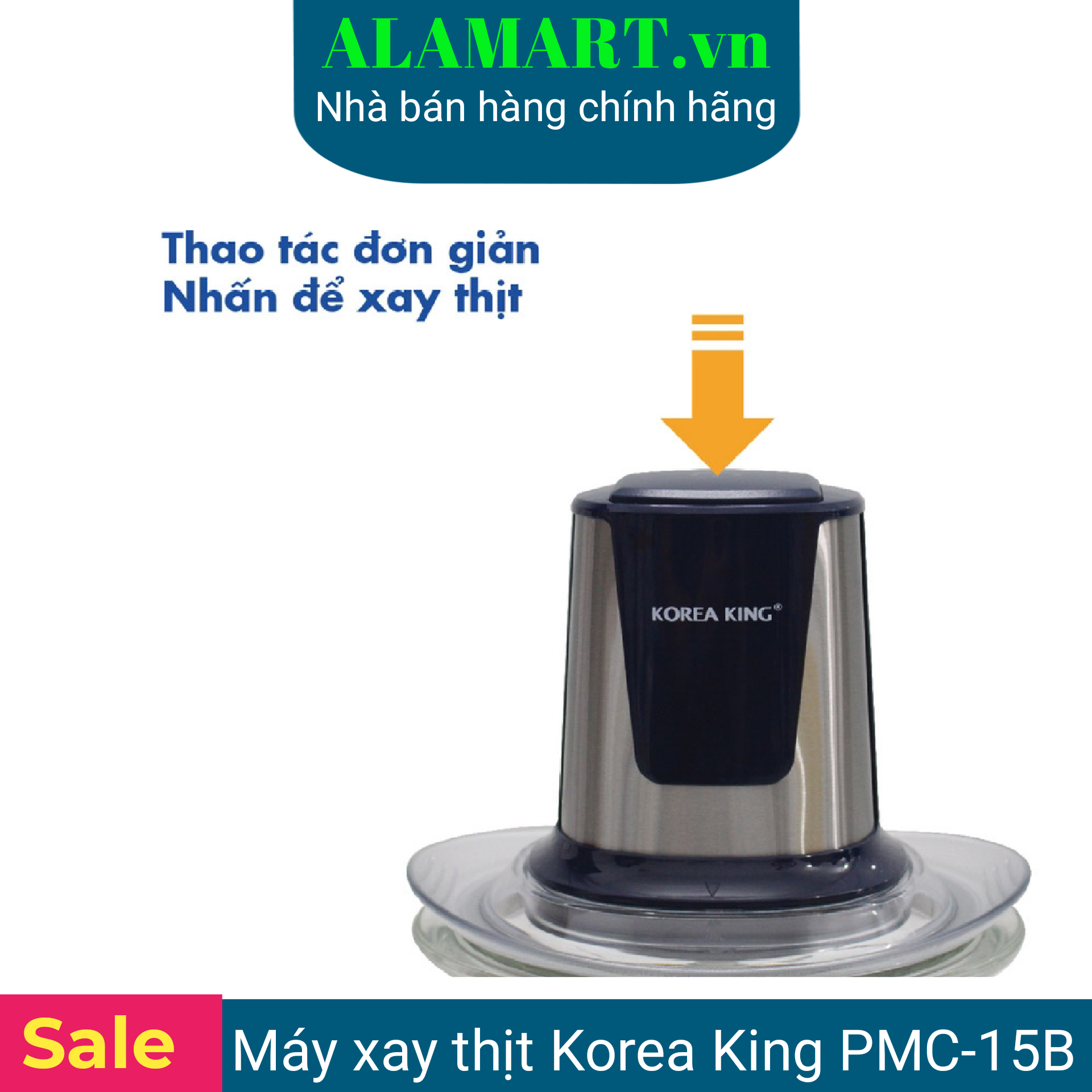 MÁY XAY THỊT KOREA KING PMC-15B