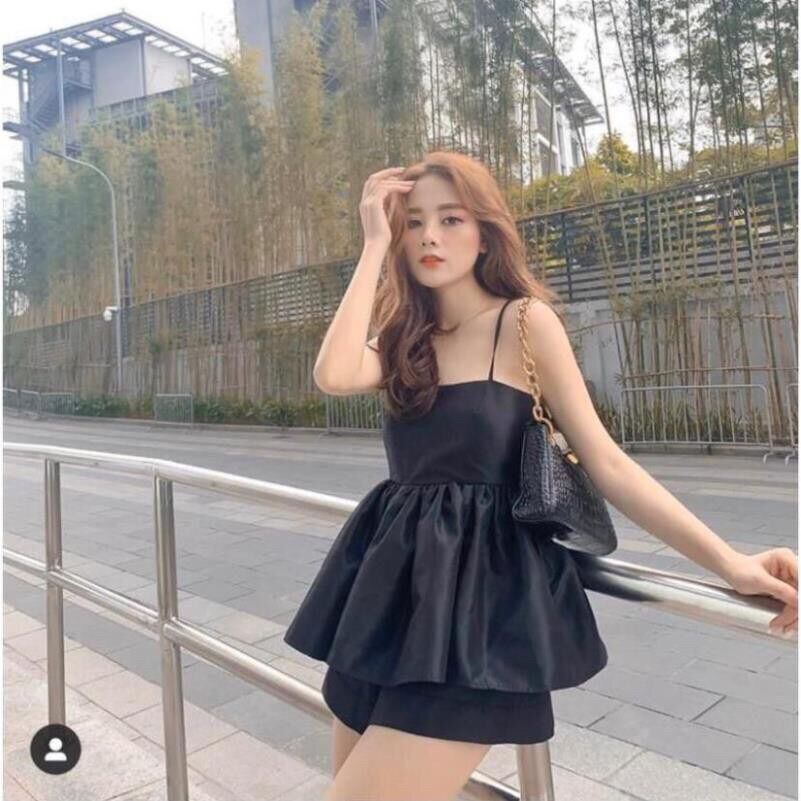 Sét 2 dây cúp ngực hở lưng sang chảnh