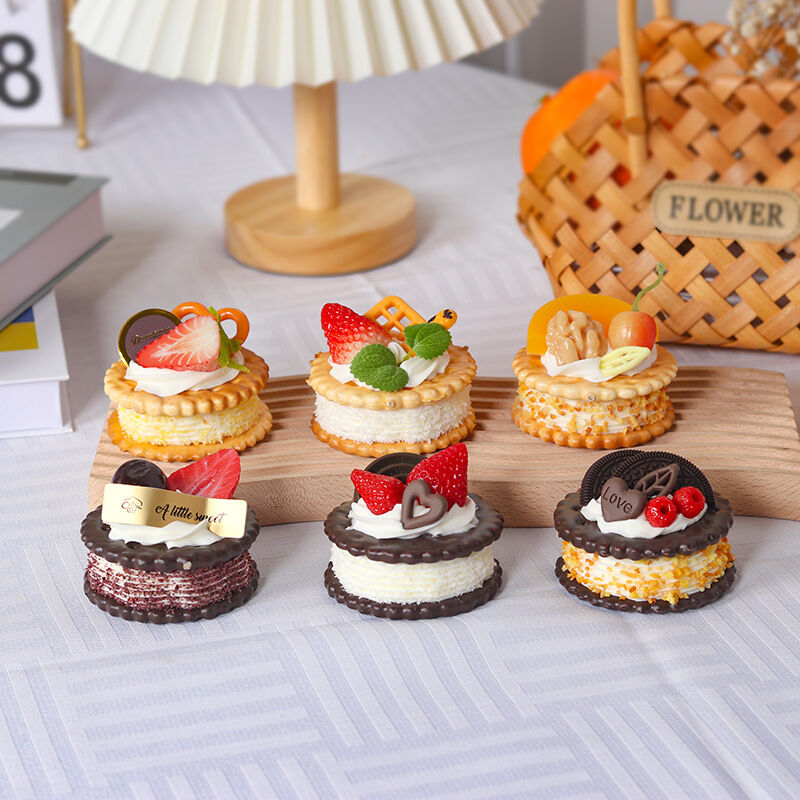 Mô Hình Bánh Kem Đồ Chơi Handmade Trang Trí