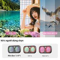 STARTRC | Bộ Phụ Kiện Cho Insta360 Luna Bao Gồm Đèn Chiếu Sáng Bộ Lưu Trữ và Giá Đỡ Lọc