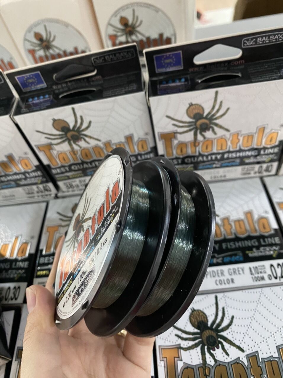 Cước Câu Cá Tarantula Hiệu Con Nhện Siêu Dai 100m