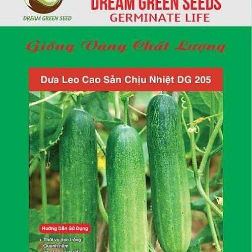 Hạt giống dưa leo cao sản chịu nhiệt F1 giống nhập khẩu Thái Lan chính hãng