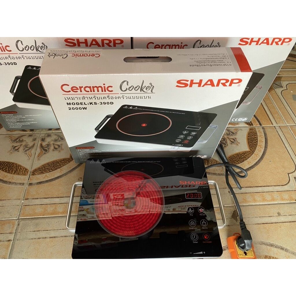 BẾP  HỒNG NGOẠI SHARP KS 3900 THÁI LAN