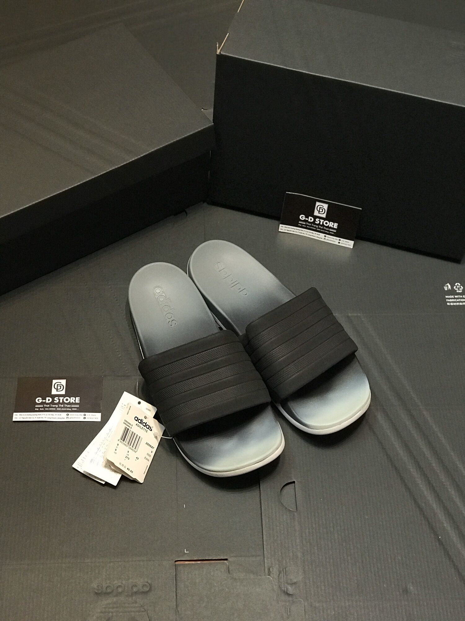 [HCM]Dép adidas super plus - dép quoai ngang siêu êm - xem mô tả ở phần hình ảnh
