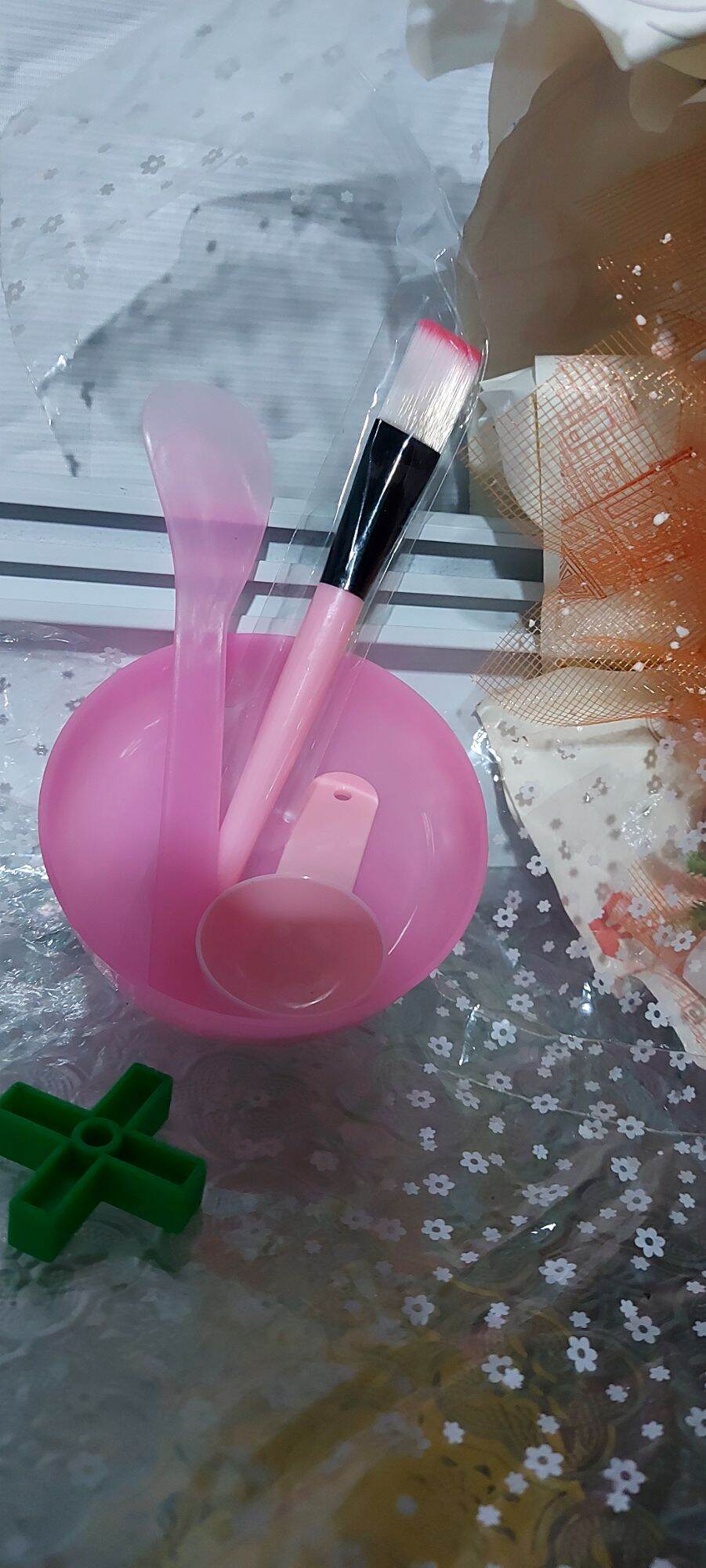 [Freeship] Bộ chén bát, muỗng cọ đắp mặt nạ