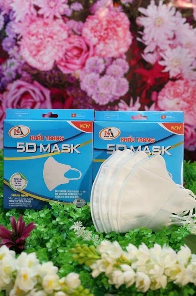 1 thùng 100 cái khẩu trang 5D hàng cty