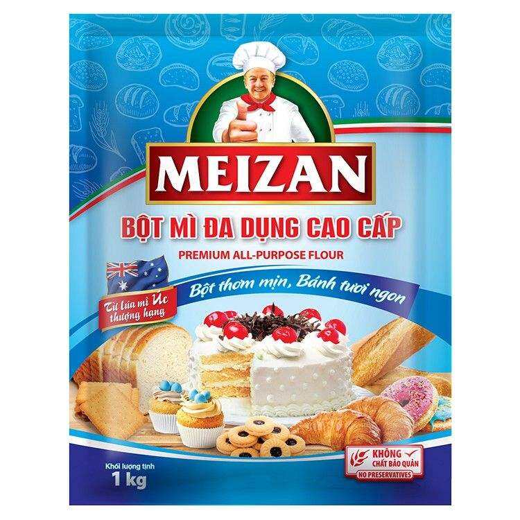 Bột Mì Đa Dụng Cao Cấp Mezan 1kg