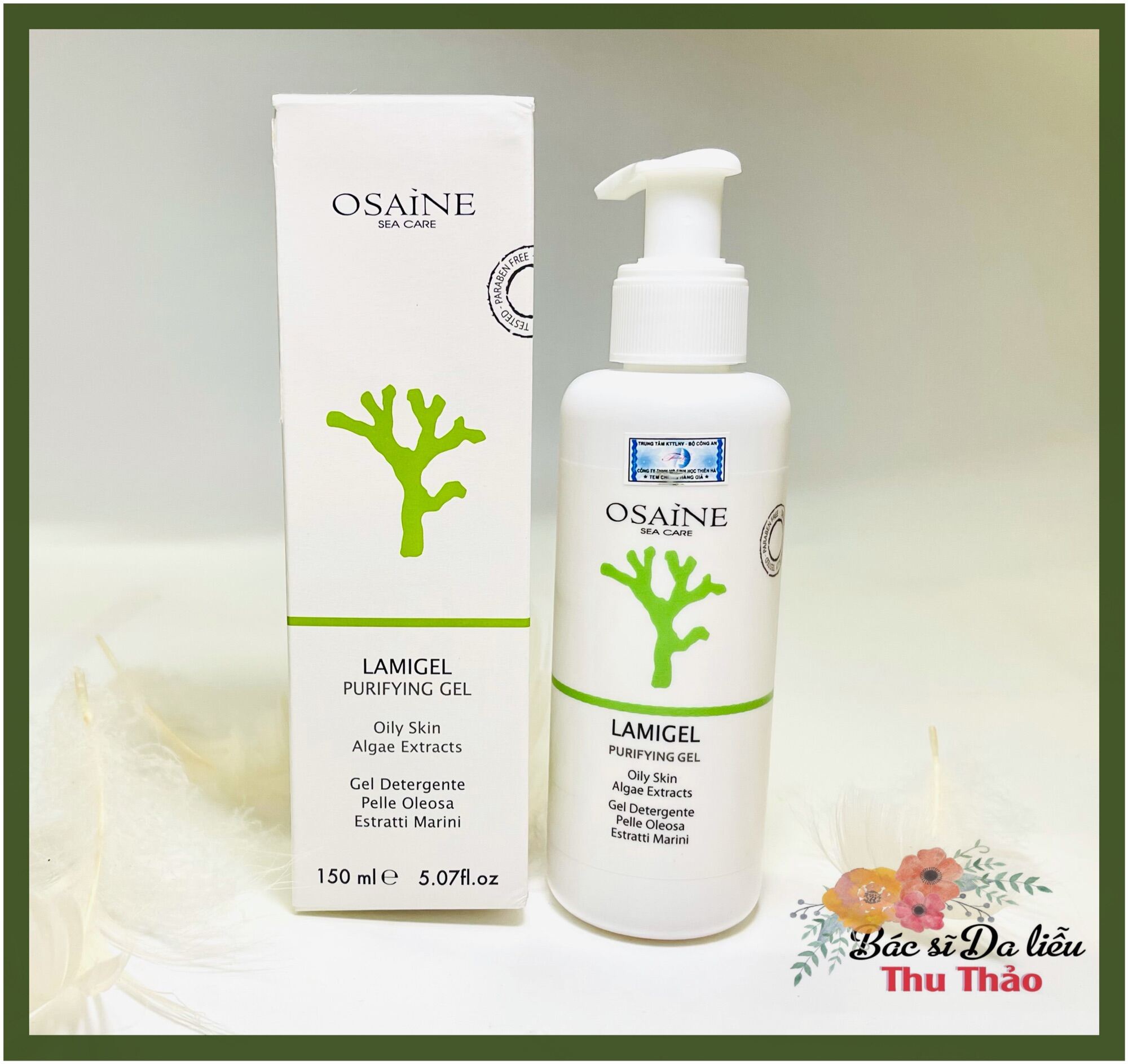 [150mL] SỮA RỬA MẶT DÀNH CHO DA DẦU MỤN OSAINE LAMIGEL - ITALYA giá rẻ