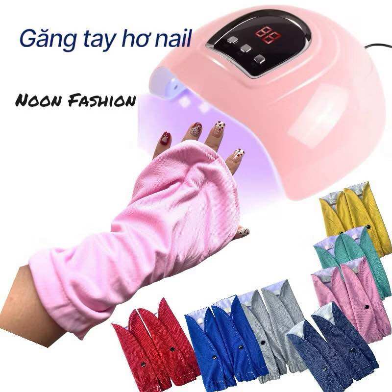Fashionable Sun Protection Gloves - Convenient Nail Polish [Noon Fashion]