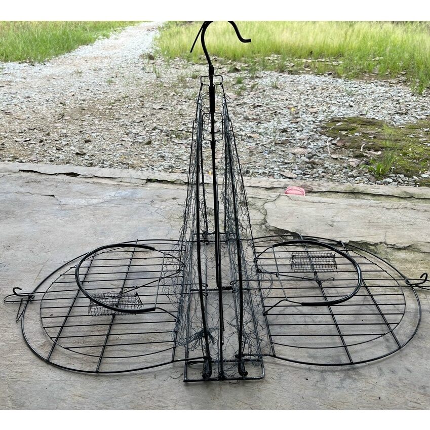 Mẹt bẫy chim bìm bịp để đất hoặc treo cây